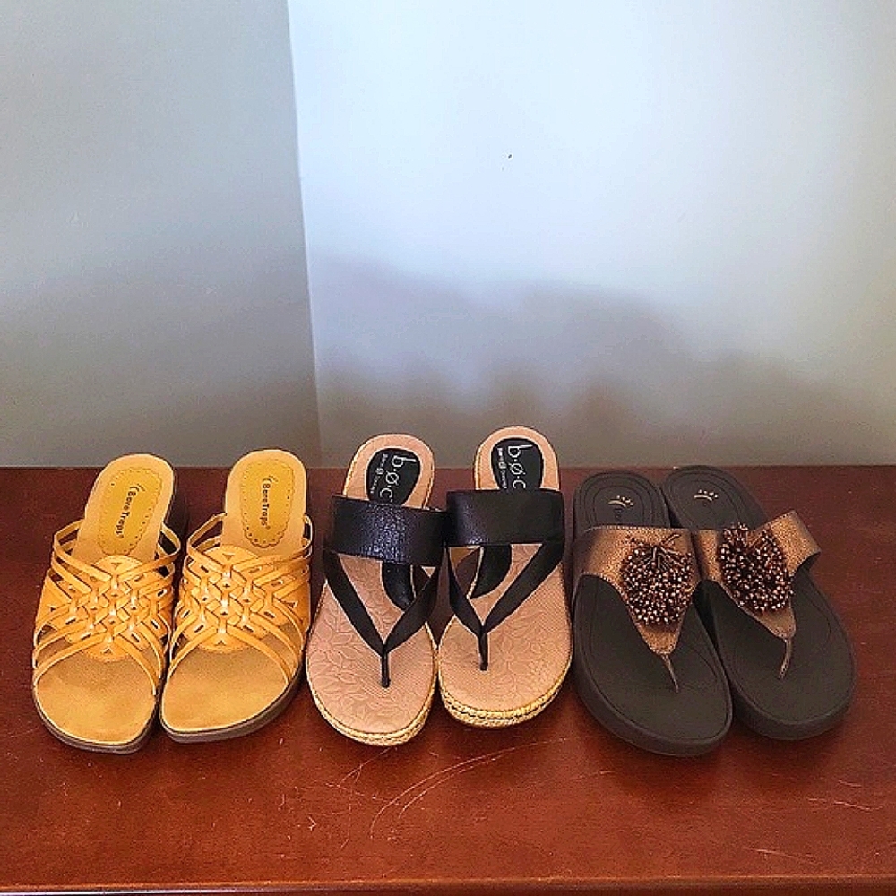 Baretraps 2 pr & BOC 1 pr shoes sandels Sz 10